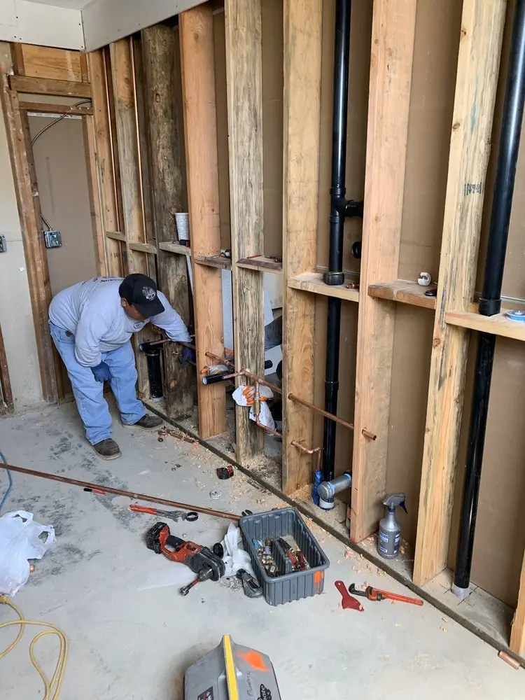 Commercial rough-in plumbing for Trenchless Sewer Repair in Tahoe Park